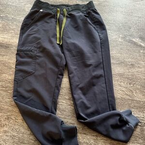 Figs quiet navy color Zamora jogger